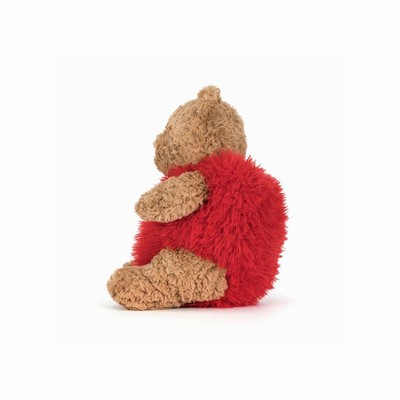 Jellycat Bartholomew 'Heartthrob' Bear New Zealand | WASEX4137